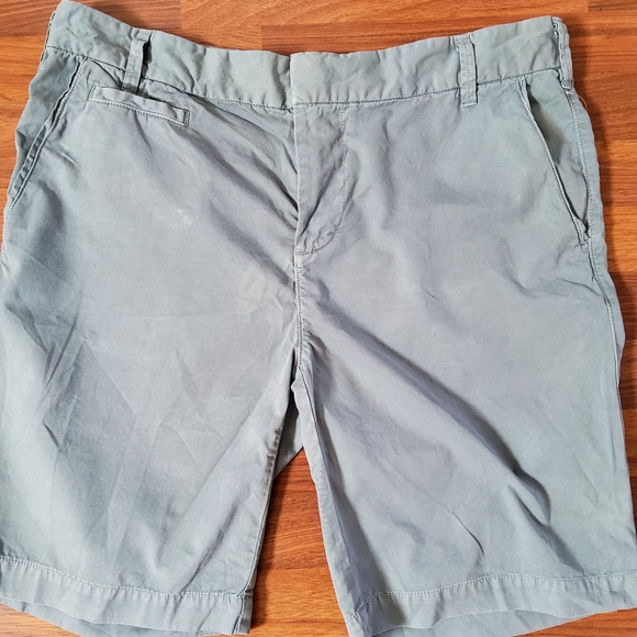 Save Khaki Lightweight Chino Cotton Twill Shorts Size 38 Blue New - Picture 2 of 7